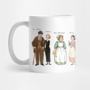 Downton-downstairs Mug